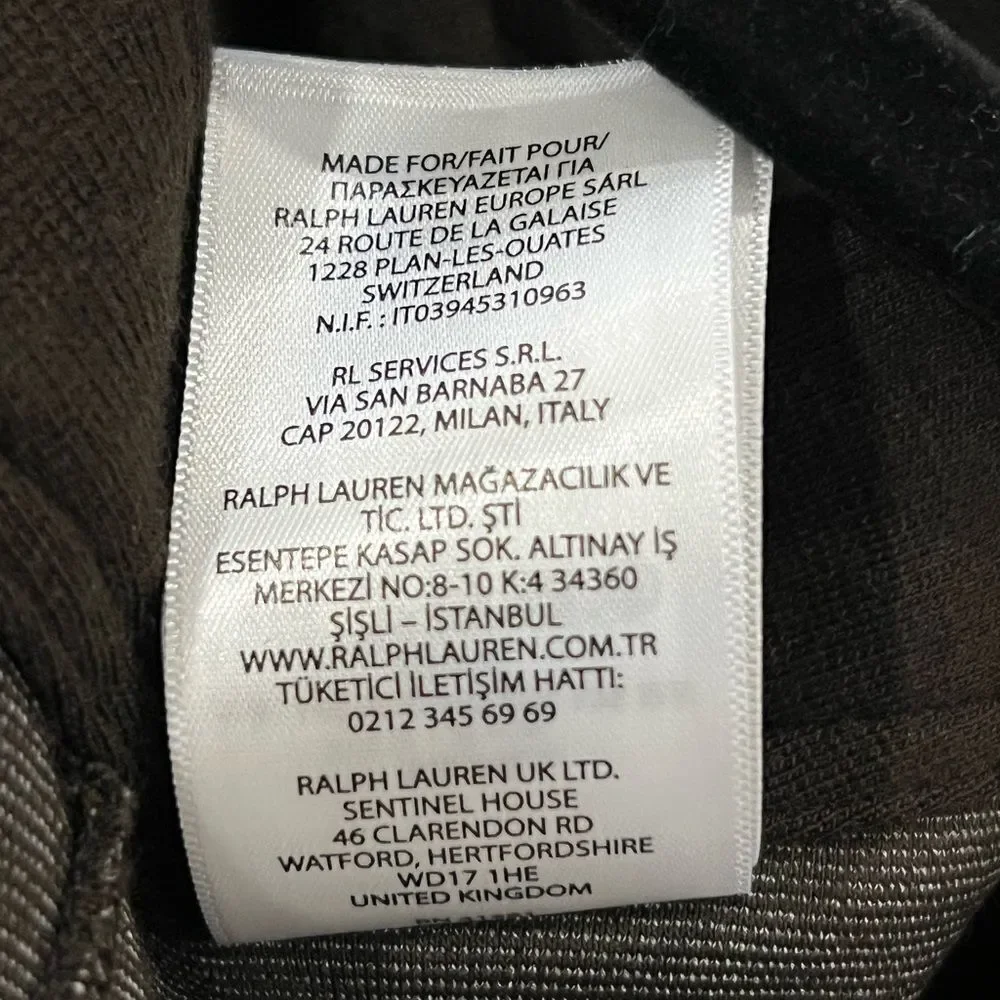 Polo Ralph Lauren Riding Leggings Pants in Brown Classic Size Large